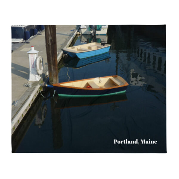 Portland Maine Throw Blanket