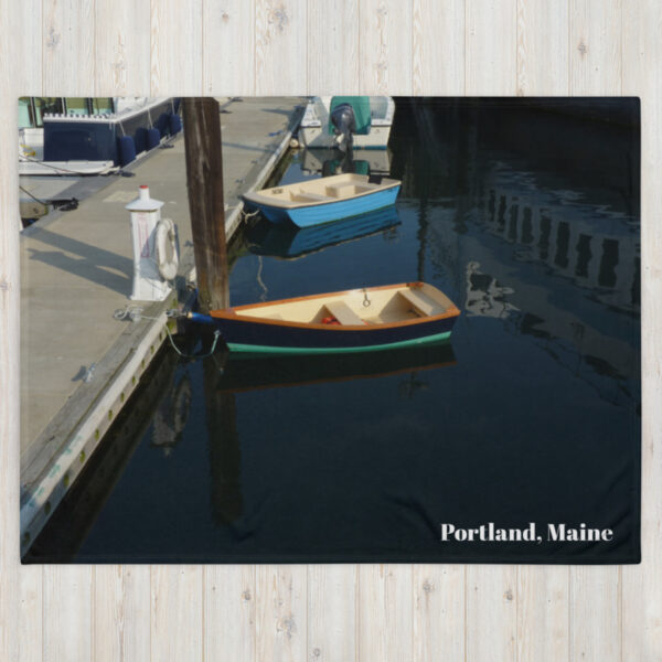 Portland Maine Throw Blanket